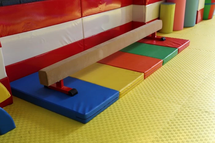 Low Balance Beam And Mats